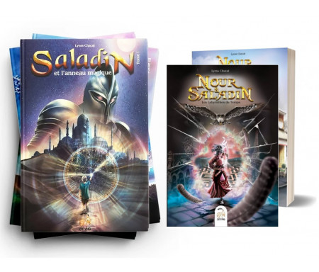 Pack Saladin et l'Anneau Magique + Nouh (5 livres)