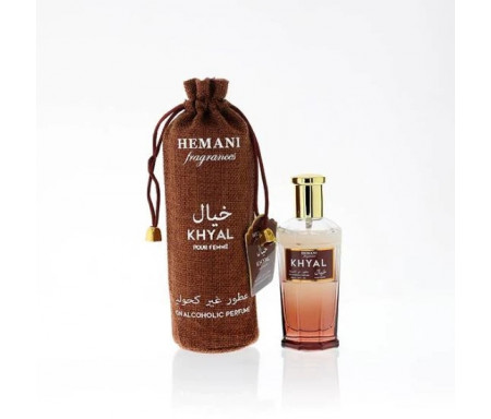 Parfum sans alcool "Khyal" pour femme - 50 ml