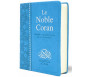 Le Saint Coran Nouvelle Traduction Française du sens de Ses Versets Format Poche - Ed. Luxe, Bleu Clair (Souple)