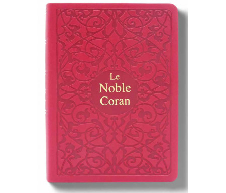 Le Saint Coran Nouvelle Traduction Française du sens de Ses Versets Format Poche + QR Codes (Audio) - Ed. Luxe, Rouge (Souple)