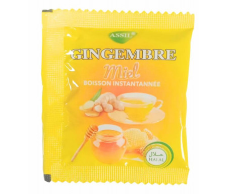 Sachet de Thé naturel au gingembre, miel (Infusion / Tisane) naturel gingembre au miel