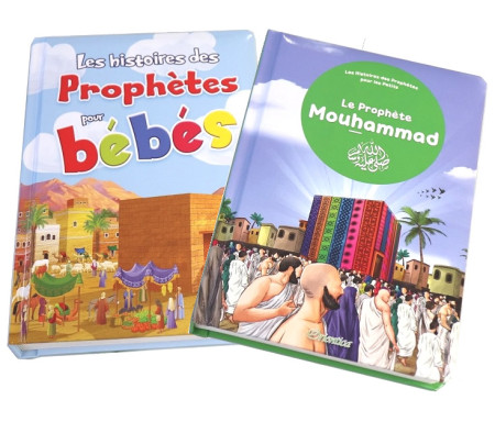 Pack 2 livres : Les Histoires des Prophètes pour Bébés + Le Prophète Mouhammad (saws)