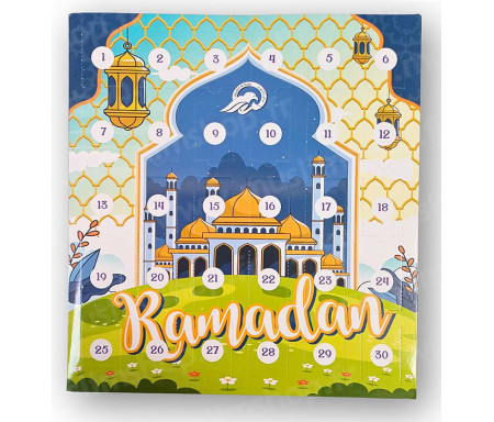 Mon Calendrier du Ramadan ! 30 Mini Jouets à découvrir après une douce journée de Jeûne - Version Garçons