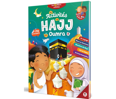 Mes activités du Hajj et de la Omra – 170 autocollants pour les grands (7 ans et +)