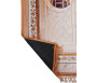 Tapis de luxe épais antidérapant et ultra-doux - Grande taille (80 x 120 cm) avec motifs Fleuris et Mosquée - Dominante Marron Camel