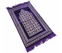 Tapis Grande taille pour Adulte avec motif Floral - Dominante de Violet