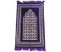 Tapis Grande taille pour Adulte avec motif Floral - Dominante de Violet