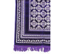 Tapis Grande taille pour Adulte avec motif Floral - Dominante de Violet