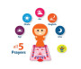My Salah Mat : Tapis de prière éducatif interactif - Français / Version file Rose
