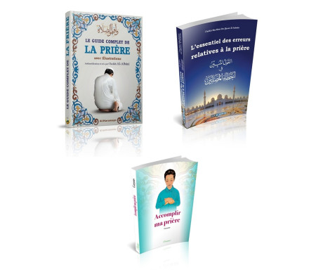 Pack de 3 livres : Tout savoir sur la Prière en islam (as-Salât) - Guide complet pour toute la famille