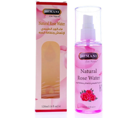 Spray d'Eau de Rose avec Boîte - 120 ml