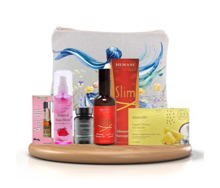 Mon Kit Complet Detox : Capsule beauté - Thé nigelle - Huile + Trousse Elégance Azur Offerte !