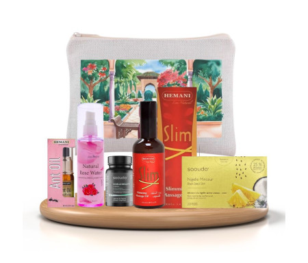 Mon Kit Complet Detox : Capsule beauté - Thé nigelle - Huile + Trousse Elégance Offerte !