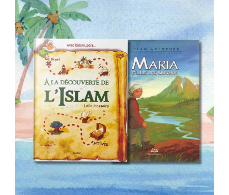Pack 2 Livres Jeux dont tu es le Héros "A la Découverte de l'Islam"