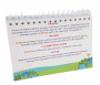 Calendrier chevalet à spirale : 99 noms d'Allah expliqués aux enfants - bleu 
