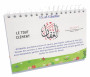 Calendrier chevalet à spirale : 99 noms d'Allah expliqués aux enfants - bleu 