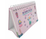 Calendrier chevalet à spirale : 99 noms d'Allah expliqués aux enfants - Rose