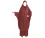 Pack Duo Pivoine : 2 Jilbab Jupe Al Haya avec Manchettes - 2 pièces pour femme musulmane en Taille 1 (de 1m60 à 1m70)