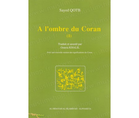 A l'ombre du Coran -Tome 1 - Avec une nouvelle version des significations du Coran