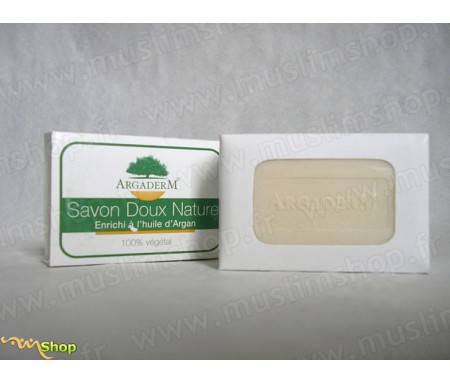 Savon Doux Enrichi à l'Huile d'Argan - 100g