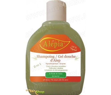 Shampoing Gel douche d'Alep