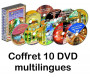 Coffret 10 DVD - La vie des prophètes et des nations disparues - Multi-langues dont le français, l'arabe et l'anglais