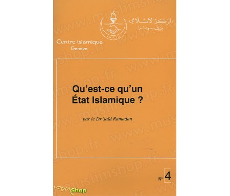 Qu'est-ce qu'un Etat Islamique ?