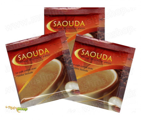 3 Sachets Café Crème avec Habba Saouda (Graine de Nigelle)