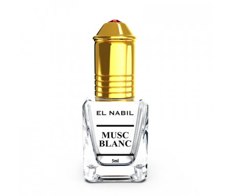 Parfum Musc Blanc (Homme) - 5ml - El Nabil Classique