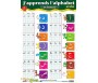 Pack 4 posters EFFACABLES / Double Face "J'Apprends le Coran et l'Alphabet"