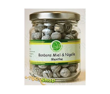 Bonbons Miel, Nigelle et Menthe 70g