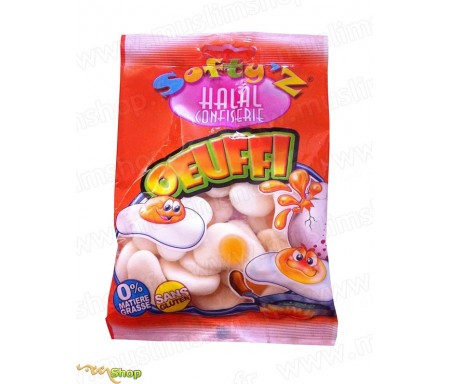 Bonbons Softy's Halal Confiserie - Oeufs (100g)