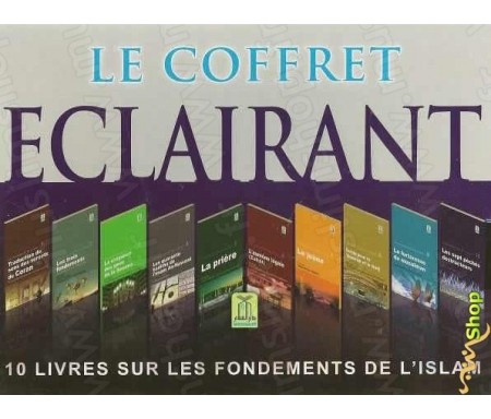 Coffret Eclairant de 10 livres sur les fondements de l'islam