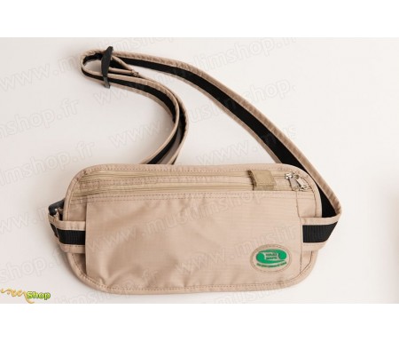 Ceinture avec sacoche intégrée antivol pour Hajj et Omra (Hajj Safe)