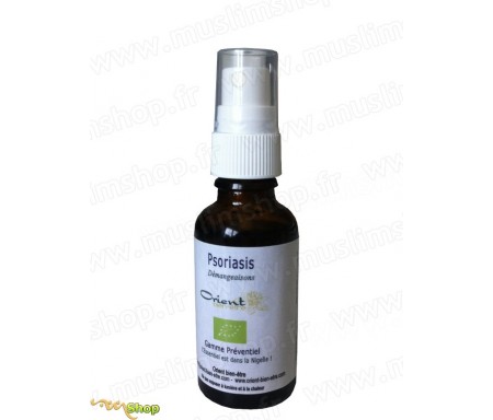 Complexe aromatique PSORIASIS à la Nigelle- Maladies de peau et démangeaisons -30ml (Gamme préventiel)