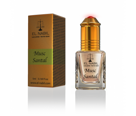 Parfum El Nabil - Musc Santal - 5 ml
