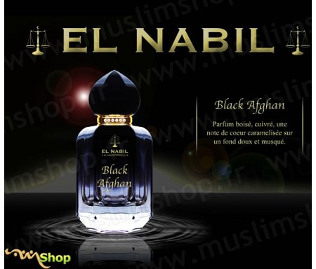 Eau de Parfum Spray El Nabil - Black Afgan - 50 ml