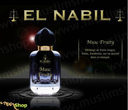 Eau de Parfum Spray El Nabil - Musc Fruity - 50 ml