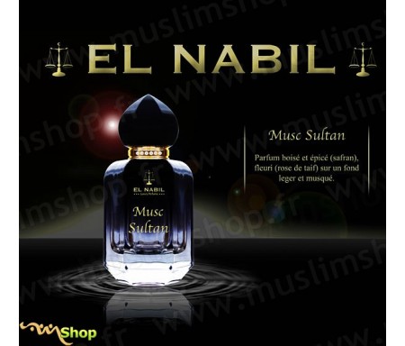 Eau de Parfum Spray El Nabil - Musc Sultan - 50 ml