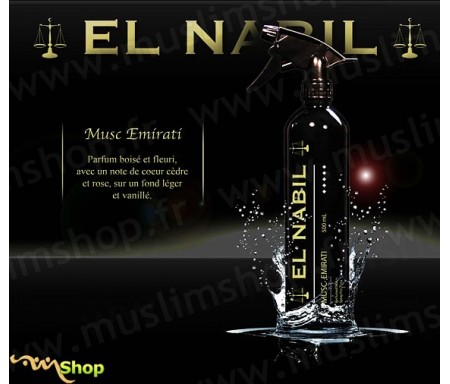 Désodorisant El Nabil "Musc Emirati" - 500ml