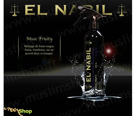 Désodorisant El Nabil "Musc Fruity" - 500ml