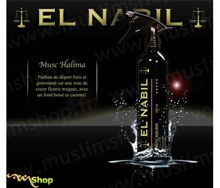 Désodorisant El Nabil "Musc Halima" - 500ml