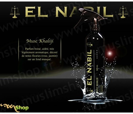 Désodorisant El Nabil "Musc Khaliji" - 500ml