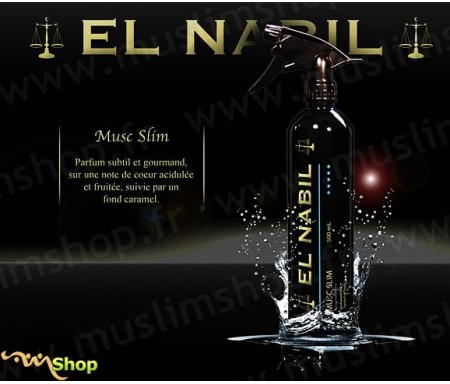 Désodorisant El Nabil "Musc Slim" - 500ml