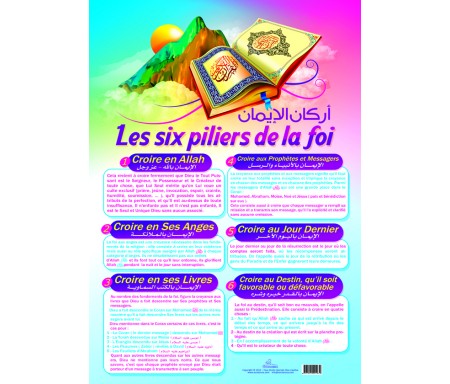Poster "Les Six piliers de la Foi"