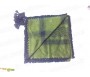 Grand foulard Palestinien (Keffieh) de couleur Vert Olive