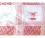 Foulard Palestinien Enfant (Keffieh) Rouge + Agal