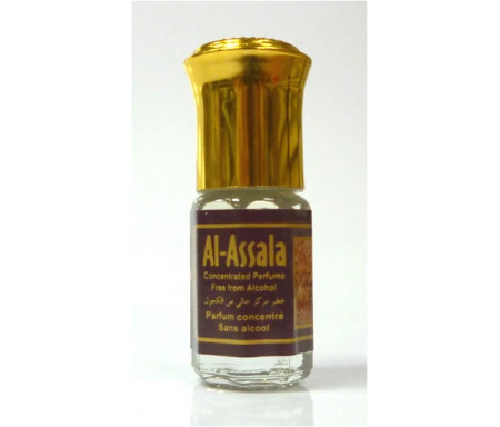 Parfum concentré sans alcool Musc d'Or "Al-Assala" (3 ml) - Pour hommes
