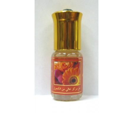 Parfum concentré sans alcool Musc d'Or "Al-Firdaws" (3 ml) - Pour femmes