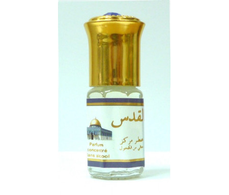 Parfum concentré sans alcool Musc d'Or "Al-Quds" (3 ml) - Pour hommes